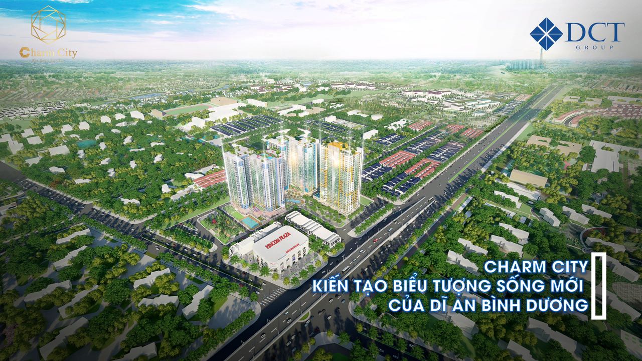 Tiến độ xây dựng dự án căn hộ Charm City Bình Dương tháng 8/2019