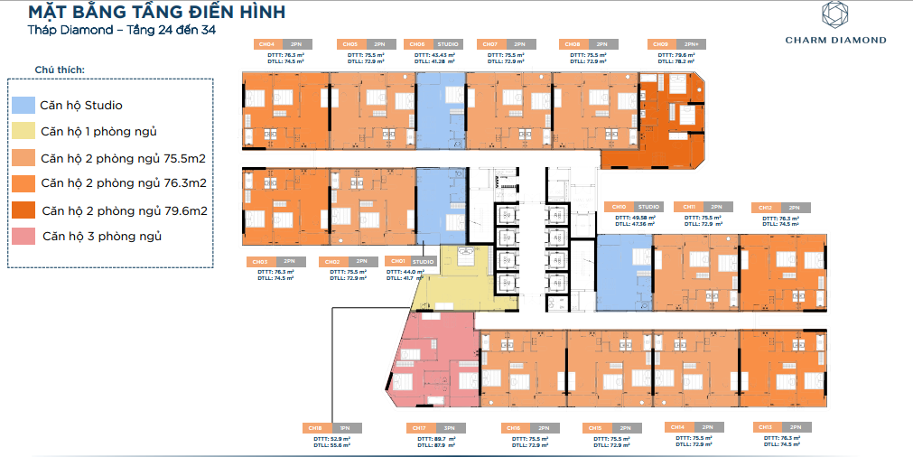 thiet ke charm diamond di an binh duong
